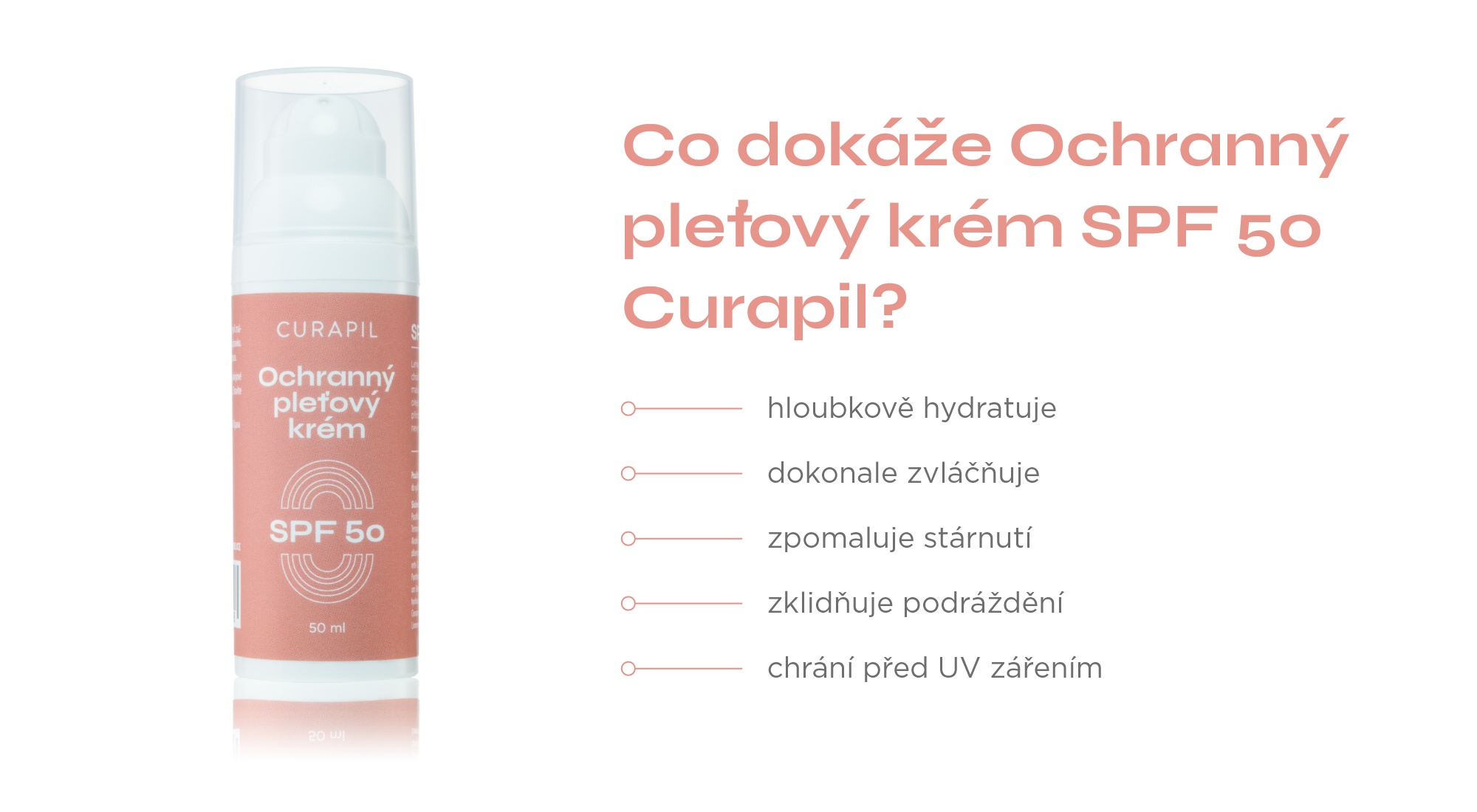 Ochranný pleťový krém SPF 50_infografika NEW